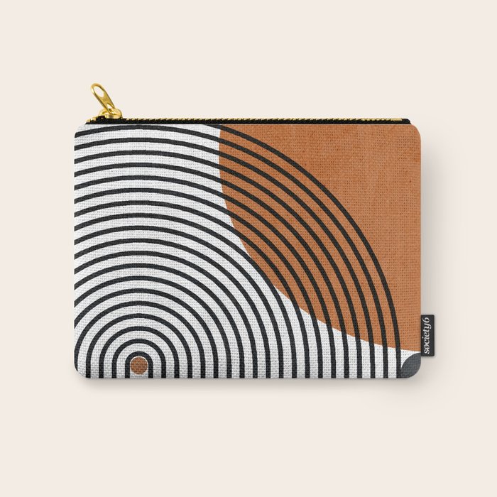 Modern Mid Century Carry All Pouch Gallery Image 1