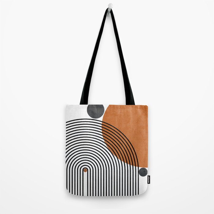Modern Mid Century Tote Bag Gallery Image 2
