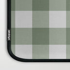Sage Checkered Theme Laptop Sleeve Gallery Image 3