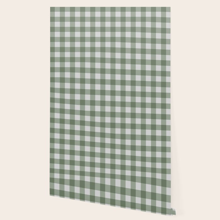 Sage Checkered Theme Wallpaper Gallery Image 2