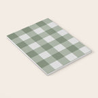 Sage Checkered Theme Notebook Gallery Image 3
