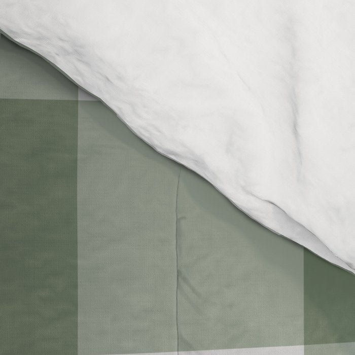 Sage Checkered Theme Comforter Gallery Image 4
