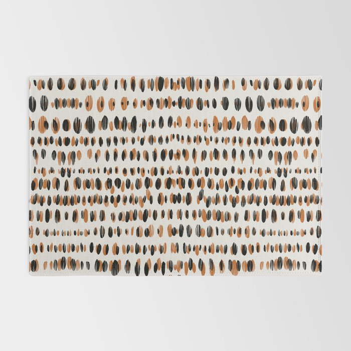 Black Forest dots light Rug Gallery Image 2