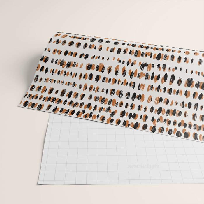 Black Forest dots light Wrapping Paper Gallery Image 2