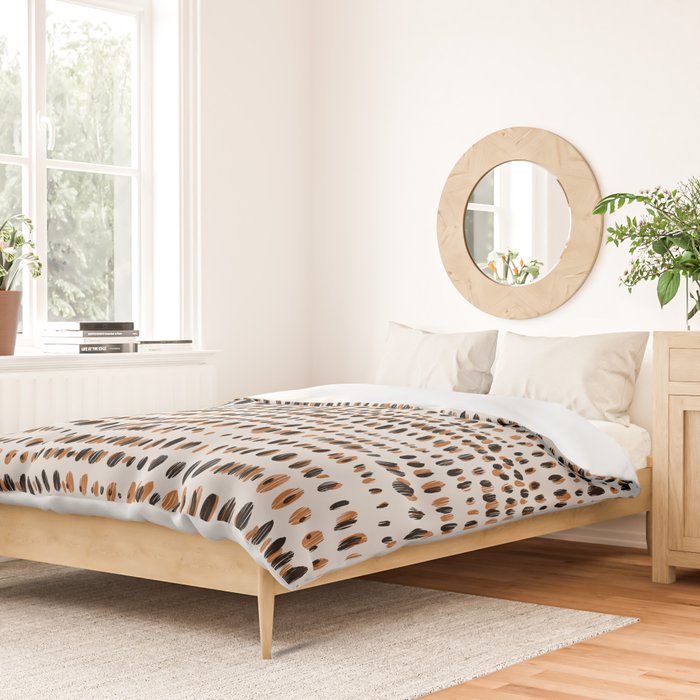 Black Forest dots light Duvet Cover Gallery Image 2