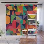 Color Blocks Wall Mural Gallery Image 1