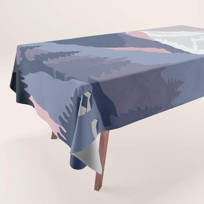 Purrspective on Matterhorn Tablecloth Gallery Image 1
