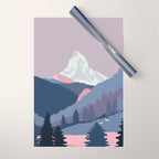 Purrspective on Matterhorn Wrapping Paper Gallery Image 1