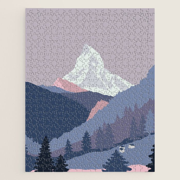 Purrspective on Matterhorn Jigsaw Puzzle Gallery Image 1