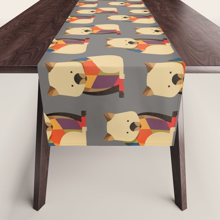 Wombat Table Runner Gallery Image 1