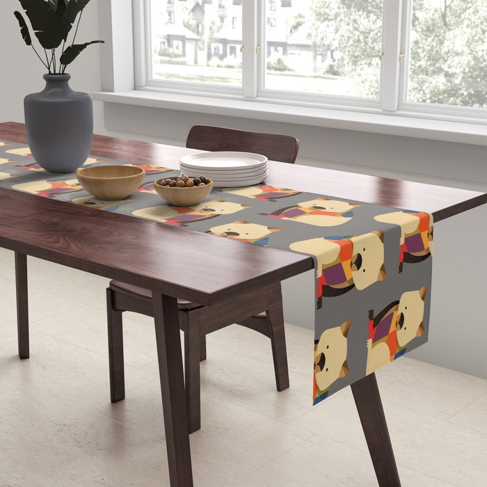 Wombat Table Runner Gallery Image 2