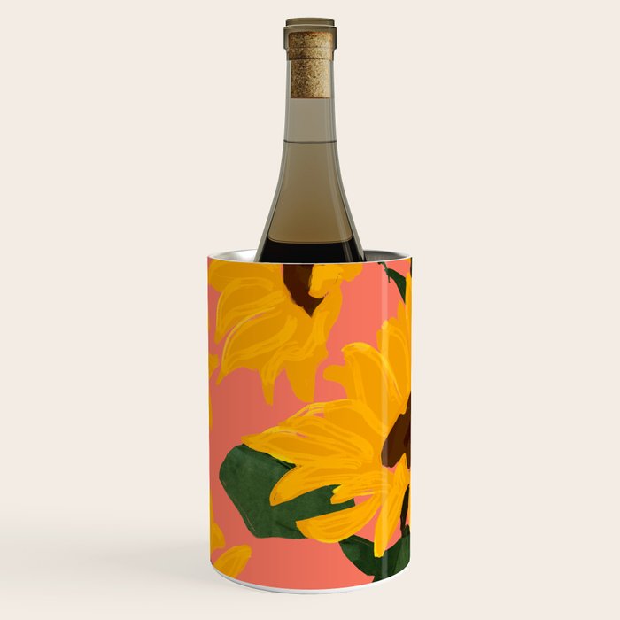 Sunflowers 15 Wine Chiller Gallery Image 3