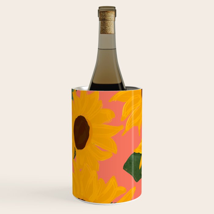 Sunflowers 15 Wine Chiller Gallery Image 1