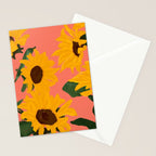 Sunflowers 15 Stationery Card Gallery Image 2