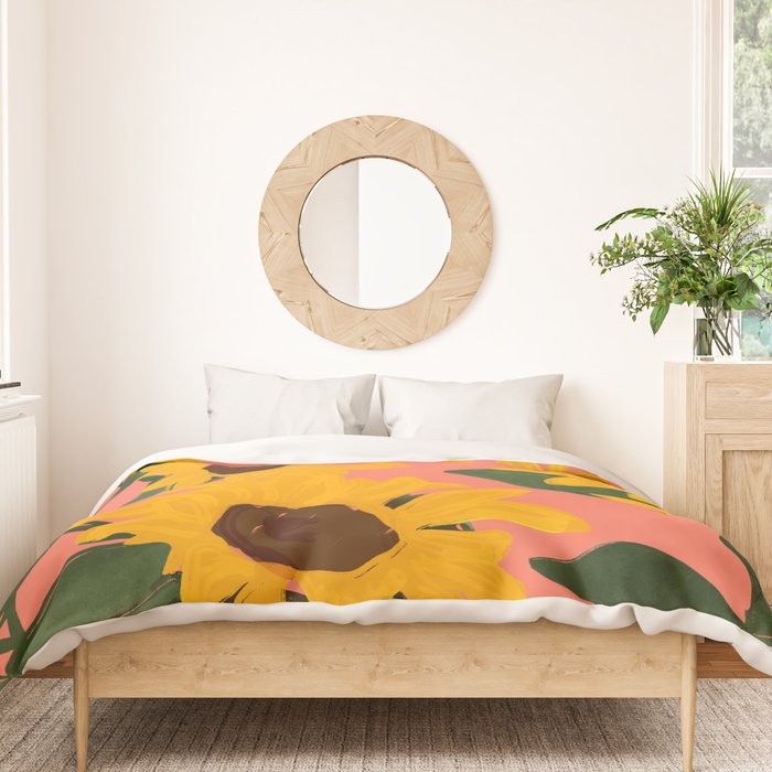 Sunflowers 15 Duvet Cover Gallery Image 3