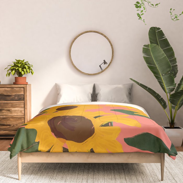 Sunflowers 15 Comforter Gallery Image 3