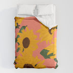Sunflowers 15 Duvet Cover Gallery Image 6