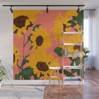 Sunflowers 15 Wall Mural Gallery Image 1