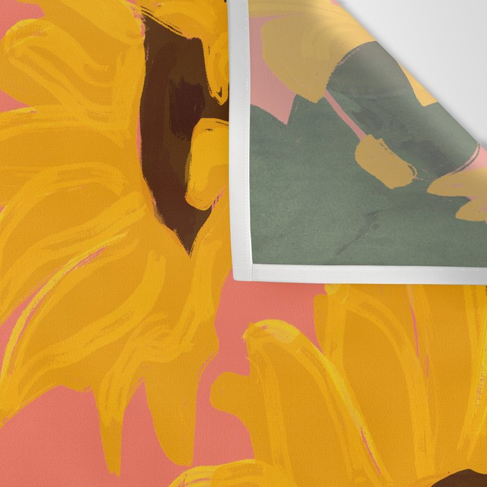 Sunflowers 15 Wall Tapestry Gallery Image 3