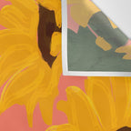 Sunflowers 15 Wall Tapestry Gallery Image 3