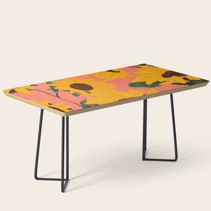Sunflowers 15 Coffee Table Gallery Image 1