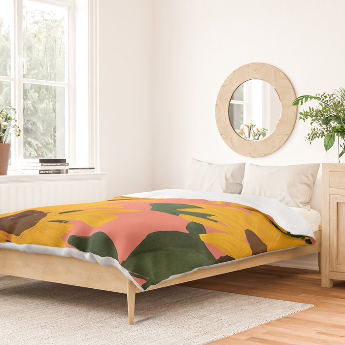 Sunflowers 15 Duvet Cover Gallery Image 2
