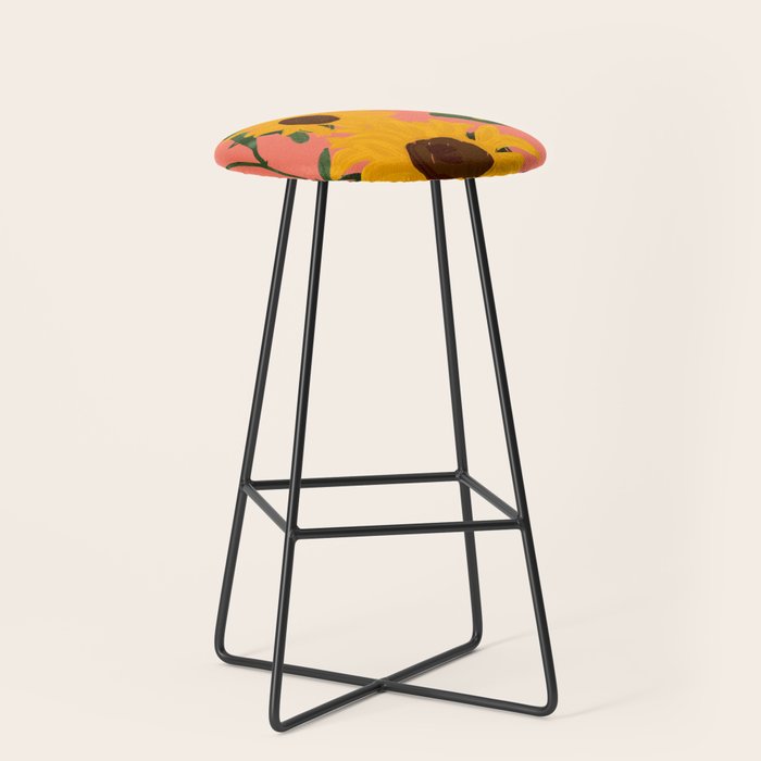 Sunflowers 15 Stool Gallery Image 1