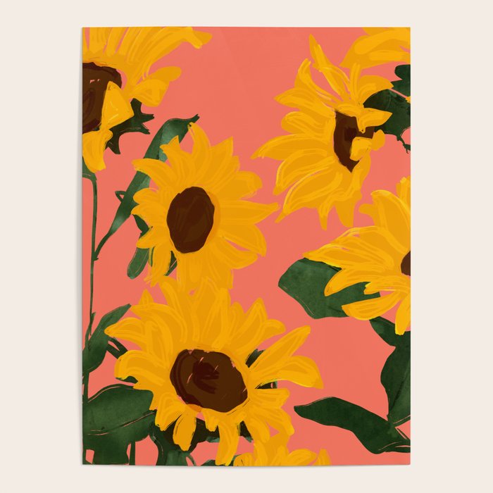 Sunflowers 15 Poster Gallery Image 4