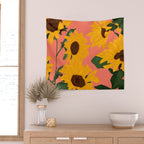 Sunflowers 15 Wall Tapestry Gallery Image 2