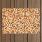 Flower Power #3 Outdoor Rug Gallery Image 1