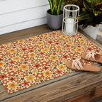 Flower Power #3 Outdoor Rug Gallery Image 2