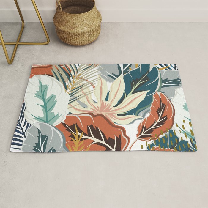 Tropical Wild Jungle Rug Gallery Image 1