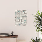 Washington DC toile juniper Poster Gallery Image 2