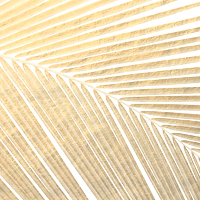 Palm leaf - gold Coffee Mug Gallery Image 2