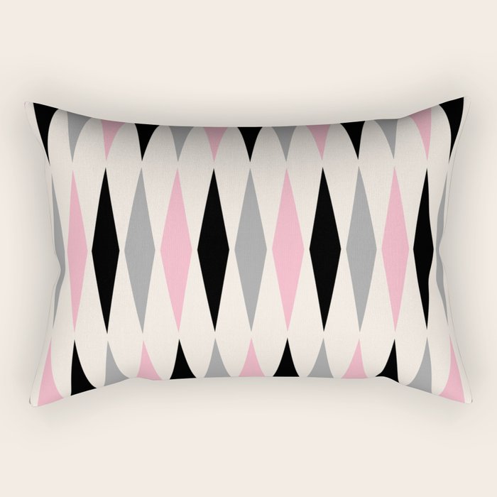 Mid Century Modern Geometric Googie Design  235 Populuxe Rectangular Pillow Gallery Image 2