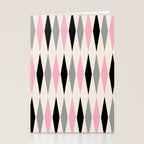 Mid Century Modern Geometric Googie Design  235 Populuxe Stationery Card Gallery Image 2