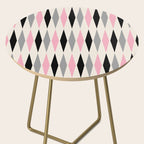 Mid Century Modern Geometric Googie Design  235 Populuxe Side Table Gallery Image 2