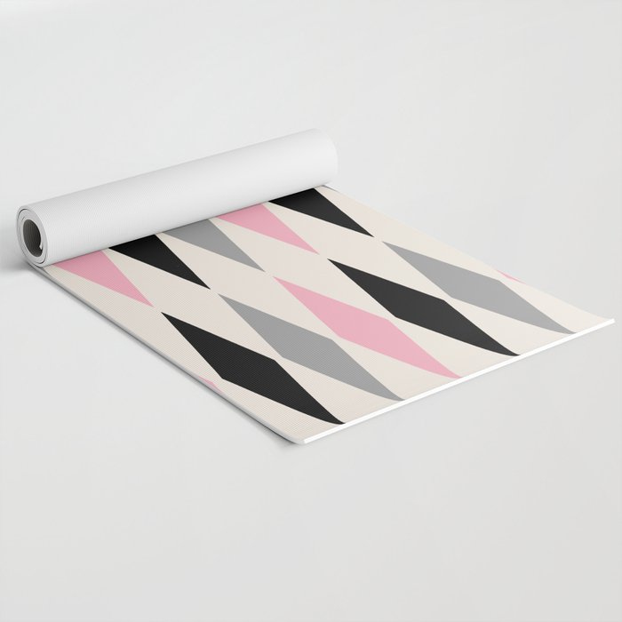 Mid Century Modern Geometric Googie Design  235 Populuxe Yoga Mat Gallery Image 2