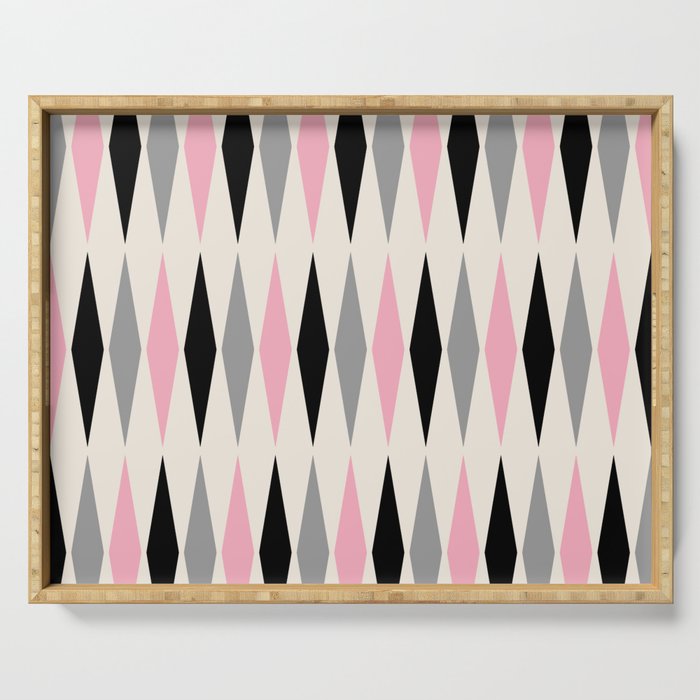 Mid Century Modern Geometric Googie Design  235 Populuxe Serving Tray Gallery Image 1