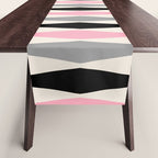 Mid Century Modern Geometric Googie Design  235 Populuxe Table Runner Gallery Image 1