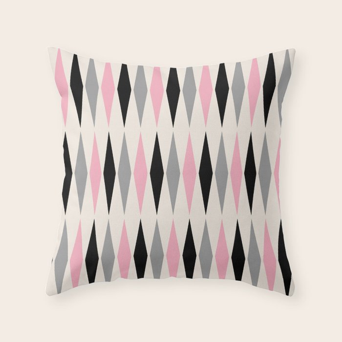 Mid Century Modern Geometric Googie Design  235 Populuxe Throw Pillow Gallery Image 6