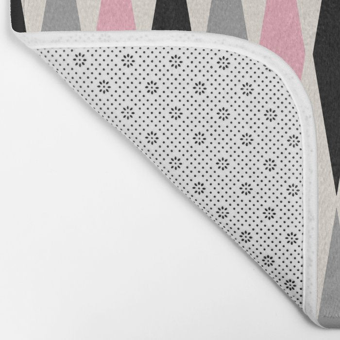 Mid Century Modern Geometric Googie Design  235 Populuxe Bath Mat Gallery Image 2