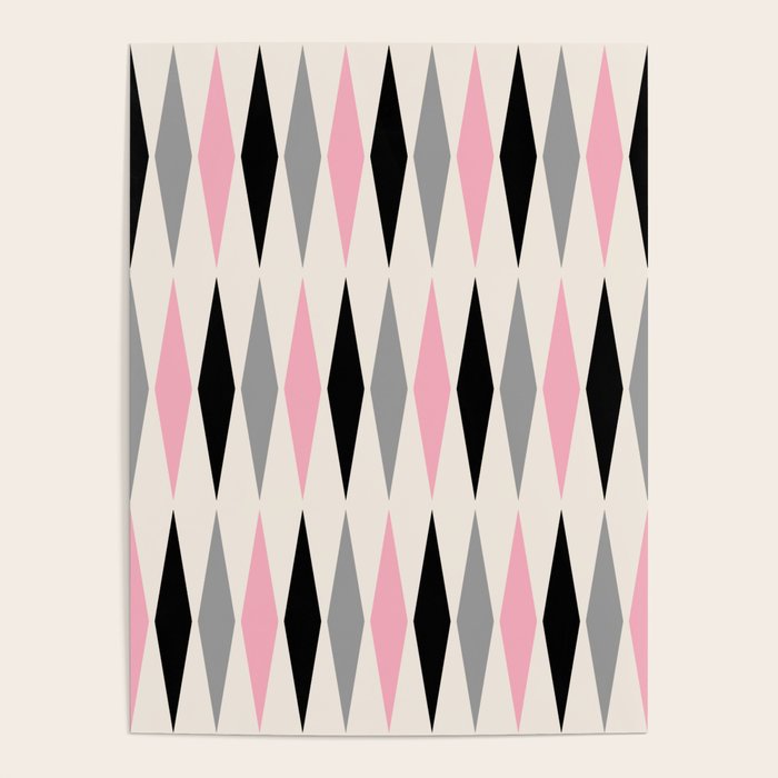 Mid Century Modern Geometric Googie Design  235 Populuxe Poster Gallery Image 4