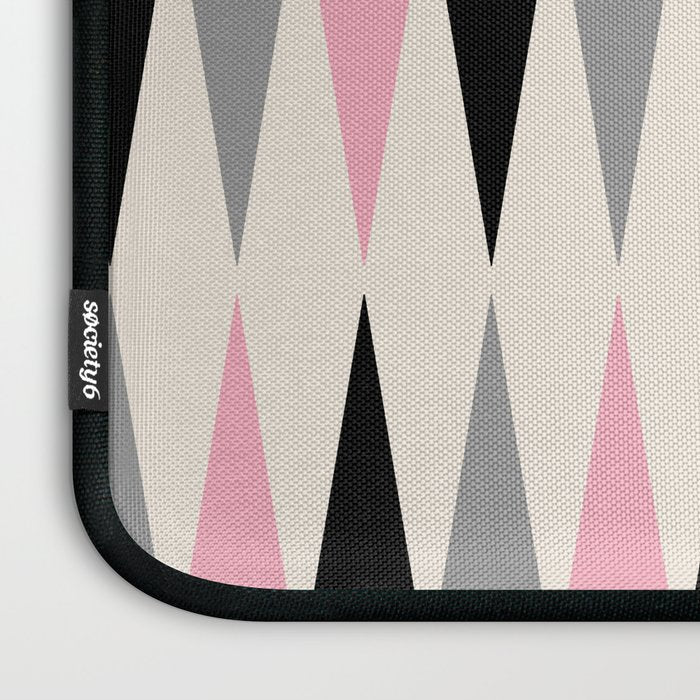 Mid Century Modern Geometric Googie Design  235 Populuxe Laptop Sleeve Gallery Image 3