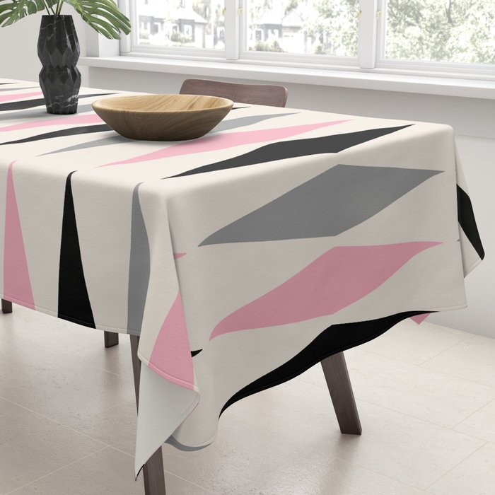 Mid Century Modern Geometric Googie Design  235 Populuxe Tablecloth Gallery Image 3