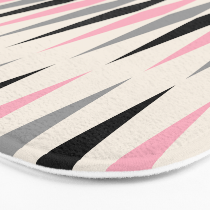 Mid Century Modern Geometric Googie Design  235 Populuxe Bath Mat Gallery Image 3