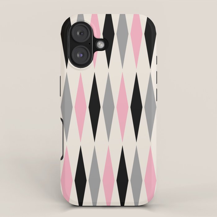 Mid Century Modern Geometric Googie Design  235 Populuxe iPhone Case Gallery Image 1
