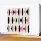 Mid Century Modern Geometric Googie Design  235 Populuxe Wall Mural Gallery Image 2