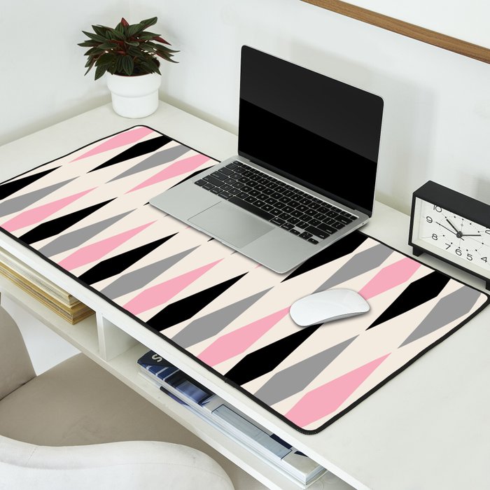 Mid Century Modern Geometric Googie Design  235 Populuxe Desk Mat Gallery Image 2