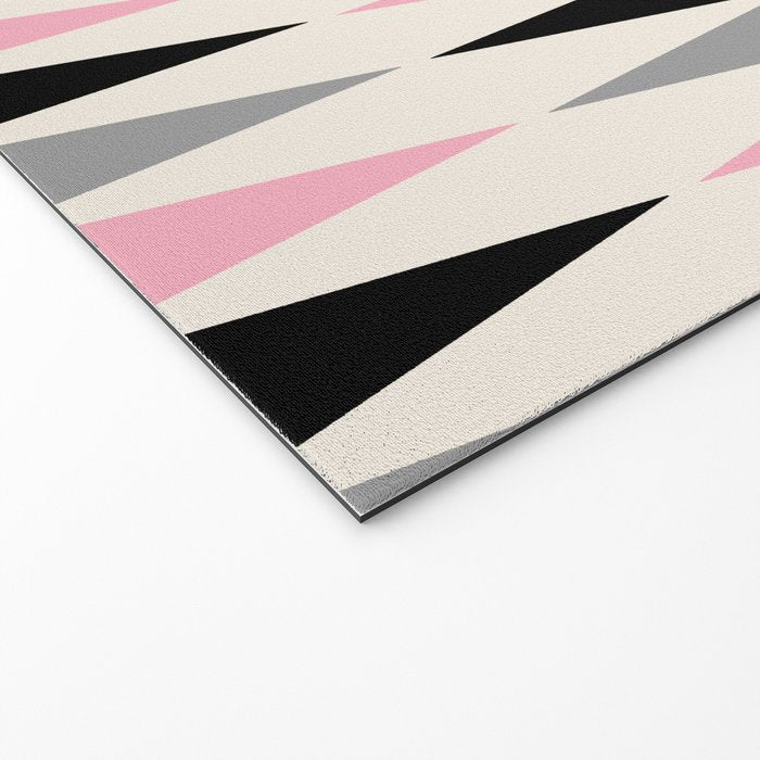 Mid Century Modern Geometric Googie Design  235 Populuxe Welcome Mat Gallery Image 2